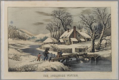 The Ingleside Winter by N. and Ives, J.M. Currier